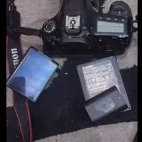 کانن۶۰ d+محافظ لنز uvو +لنز stm