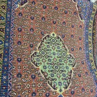 فرشید دست باف کناره پنج گل|فرش|اردبیل, |دیوار