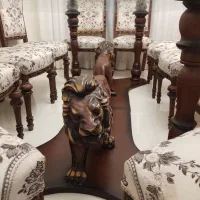 نهارخوری ۱۰ نفره مدل کله شیری|میز و صندلی غذاخوری|پردیس, فاز ۳|دیوار