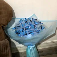 دسته گل،گل،گله روبانی،دسته گله پروانه|گل مصنوعی|کرمانشاه, |دیوار