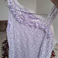 لباس مجلسی یاسی کیپور مروارید دوزی شده