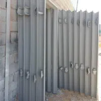 چارچوب چوب درب فلزی به همراه درب چوبی و دستگیره|مصالح و تجهیزات ساختمان|تهران, فاطمی|دیوار