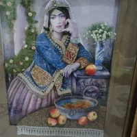 تابلو روغنی قدیمی|تابلو، نقاشی، عکس|مشهد, مهدی آباد|دیوار