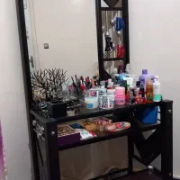 تخت دونفر میز آرایشی