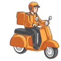پیک موتوری پاره وقت