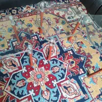 مبل 8نفره در حد نو|مبلمان خانگی و میز عسلی|شیراز, شاهچراغ|دیوار