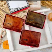 کیف پول چرم طبیعی گاوی