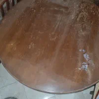 میز چوبی غذاخوری و تحریر