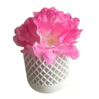 تزئینی گدان زنبوری سنگ مصنوعی با گل در خواستی  شما