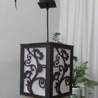 لوستر آویز چراغ خواب یا آباژور تزئینی دکوری