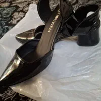 کفش مجلسی نو .بوت زنانه چرم نو مجلسی 37بوت 39|کیف، کفش، کمربند|چناران, |دیوار