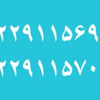 فروش ۲ خط ثابت خوش آهنگ ، رند و سریالی|تلفن رومیزی|تهران, ظفر|دیوار