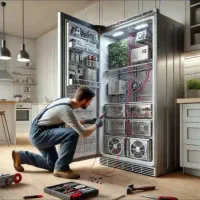 تعمیرات تخصصی انواع یخچال و بخاری در منزل با ضمانت