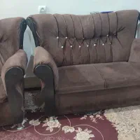 مبل پنج نفره دوتادونفره یدونه یک نفره سالم