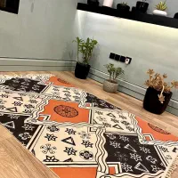 گلیم فرش طرح مکزیکی(وارداتی)