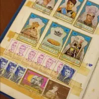 آلبوم تمبر قدیمی