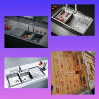 سینک توکار روکار استیل گرانیتی مارک استیل البرز 98