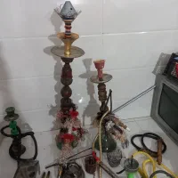 ۳عدد قلیان با وسایل اضافی