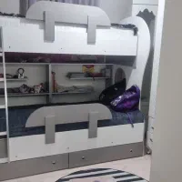 تخت دوطبقه شرکتی درحد|تخت و سرویس خواب|تهران, هاشم‌آباد|دیوار