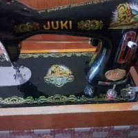 چرخ خیاطی ژوکی اصل ژاپن قدیمی با دوخت تمیز
