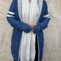 پالتو با جنس کاملا ضخیم و خزدار