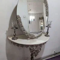 آینهشمدانبرنزطرحسیاهقلم