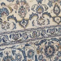 دستباف ۱۲ متری پشمی،طرح لچک و ترنج (سبک نایین)