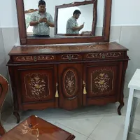 اینه کنسول و میزتلویزیون معرق و مازل