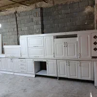 3سرویس کابینت آشپزخانه ام دی اف ممبران فلزی
