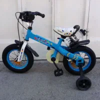 دوچرخه سایز۱۲ بچه گانه قناری ژاپن درحد صفر واقعی