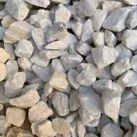 سنگ سفید شکسته بادامی تزئینی|مصالح و تجهیزات ساختمان|میاندوآب, |دیوار