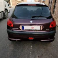 ۲۰۶بادمجانی کم کار زیرخاکی عتیقه تک برگ سند|خودرو سواری و وانت|کرمان, |دیوار