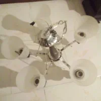 لوستر ۵شاخه سالم تمیز|لوستر و چراغ آویز|پردیس, فاز ۱۱|دیوار