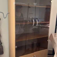 کتابخانه درب شیشه ای ۴ طبقه ای