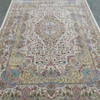 یک تخته فرش 6متری کرم 1200شانه  مشهد اردهال