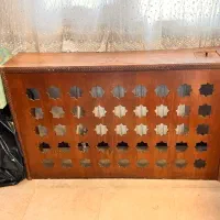 کنسول شوفاژ قدیمی چوبی