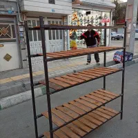 قفسه لباس کفش|کتابخانه، شلف، قفسه‌های دیواری|اسلام‌شهر, شهرک توحید|دیوار