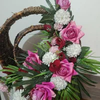 سبد گل خنچه