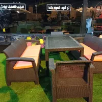 مبلمان پلیمری باغ ویلا حیاط روف فضای باز محوطه|حراج|تنکابن, |دیوار