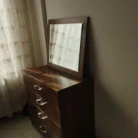 دراور 4کشو  رنگ گردویی