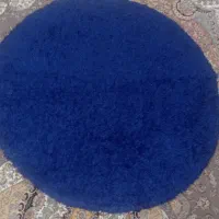 فرش پشمی رنگ سورمه ای