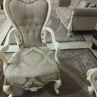 مبل 7 نفره با سه تا میز تمیز|مبلمان خانگی و میز عسلی|مراغه, |دیوار