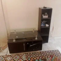 میز تلویزیون چوبی