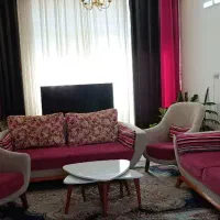 پرده مخمل توسی صورتی