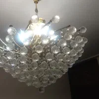 لوسترکریستالی|لوستر و چراغ آویز|کرج, حصارک بالا|دیوار