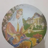 دف کوچک تمیز و بسیار زیبا وقشنگ