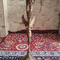 میز و شکلات خوری برنجی جوندار و سنگین قدیمی