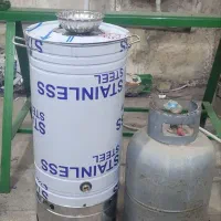 سماوربزرگ هیئتی استیل گازی مسجدی وسوپری و کافه|سماور، چایساز، قهوهساز|مشهد, کوی دروی|دیوار