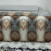 6 عدد پشتی بزرگ دو رویه در حد نو