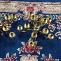 لوستر سنتی برنجی آب طلا